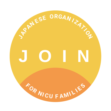 JOIN logo in circular orange and yellow design with text "for NICU families"