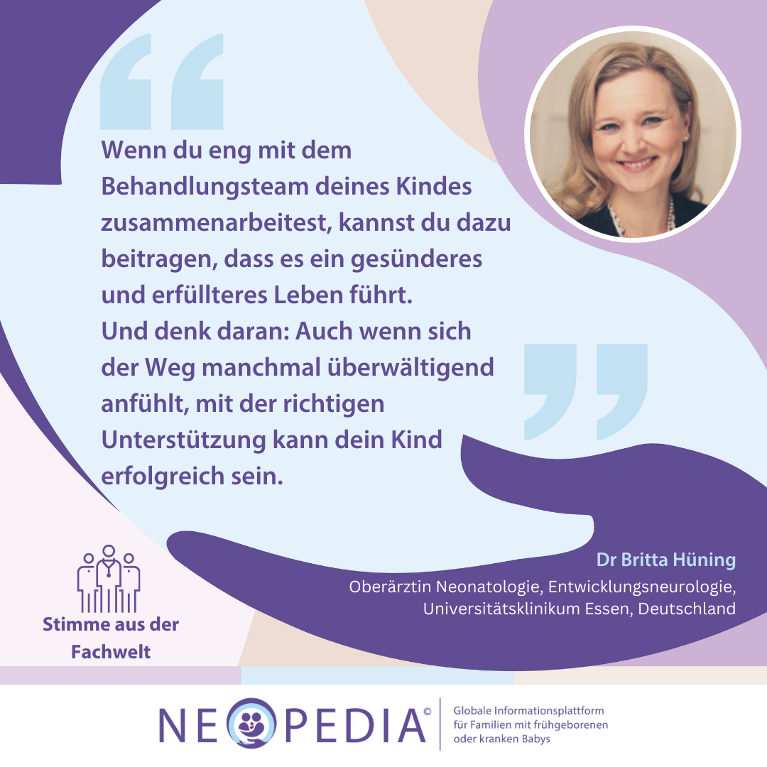 Wenn du eng mit dem Behandlungsteam deines Kindes zusammenarbeitest, kannst du dazu beitragen, dass es ein gesünderes und erfüllteres Leben führt.  Und denk daran: Auch wenn sich  der Weg manchmal überwältigend anfühlt, mit der richtigen Unterstützung kann dein Kind erfolgreich sein. 