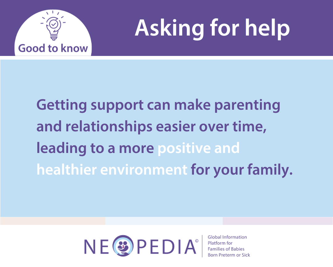 Getting support can make parenting and relationships easier over time, leading to a more positive and healthier environment for your family.