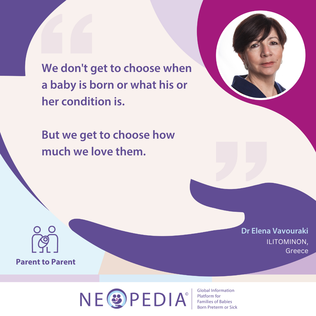 We don't get to choose when a baby is born or what his or her condition is. But we get to choose how much we love them.